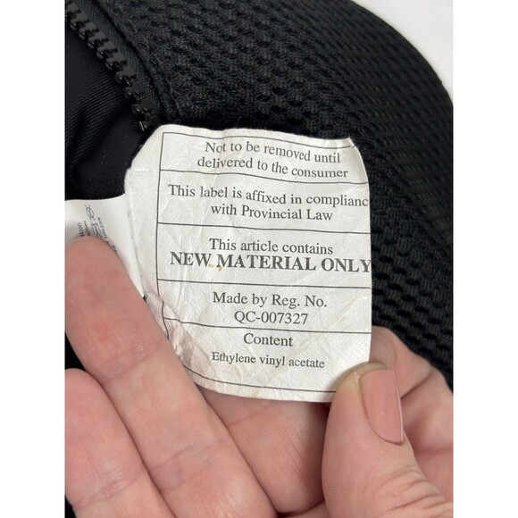 Lululemon Fast Track Convertible Bag Black Mesh Sling Shoulder Backpack Duffel - Picture 10 of 14